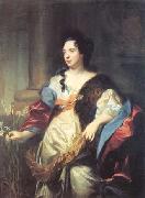Hyacinthe Rigaud Portrait of Marie Cadenne oil painting artist